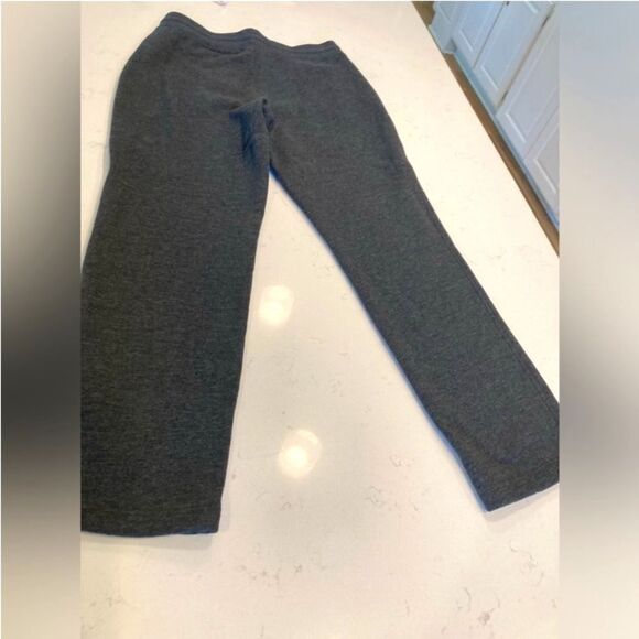 L.L. Bean 1912 Sweat Pants Straight Leg Mid-Rise Drawstring Front Pocket Grey Sm - Picture 4 of 9